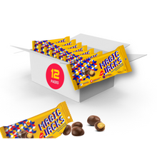 Load image into Gallery viewer, Magic Mini Jacks™ - 12ct/1.28oz - Crunchy Chocolate Fava Seeds - Original Chocolate
