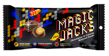 Load image into Gallery viewer, Magic Mini Jacks™ - 12ct/1.28oz - Crunchy Chocolate Fava Seeds - Dark Chocolate

