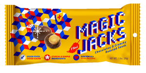 Magic Mini Jacks™ - 12ct/1.28oz - Crunchy Chocolate Fava Seeds - Original Chocolate